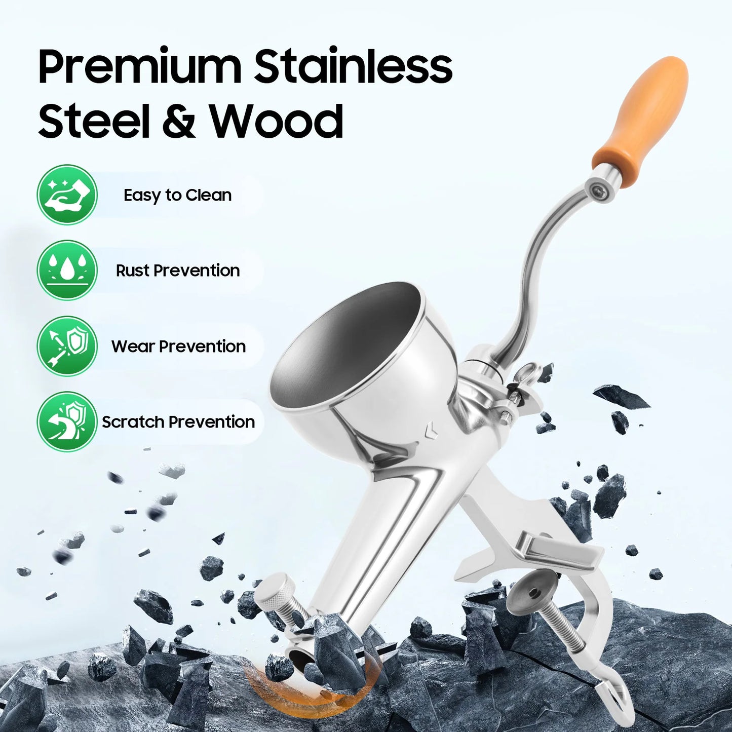PurePress™ Manual Stainless Juicer