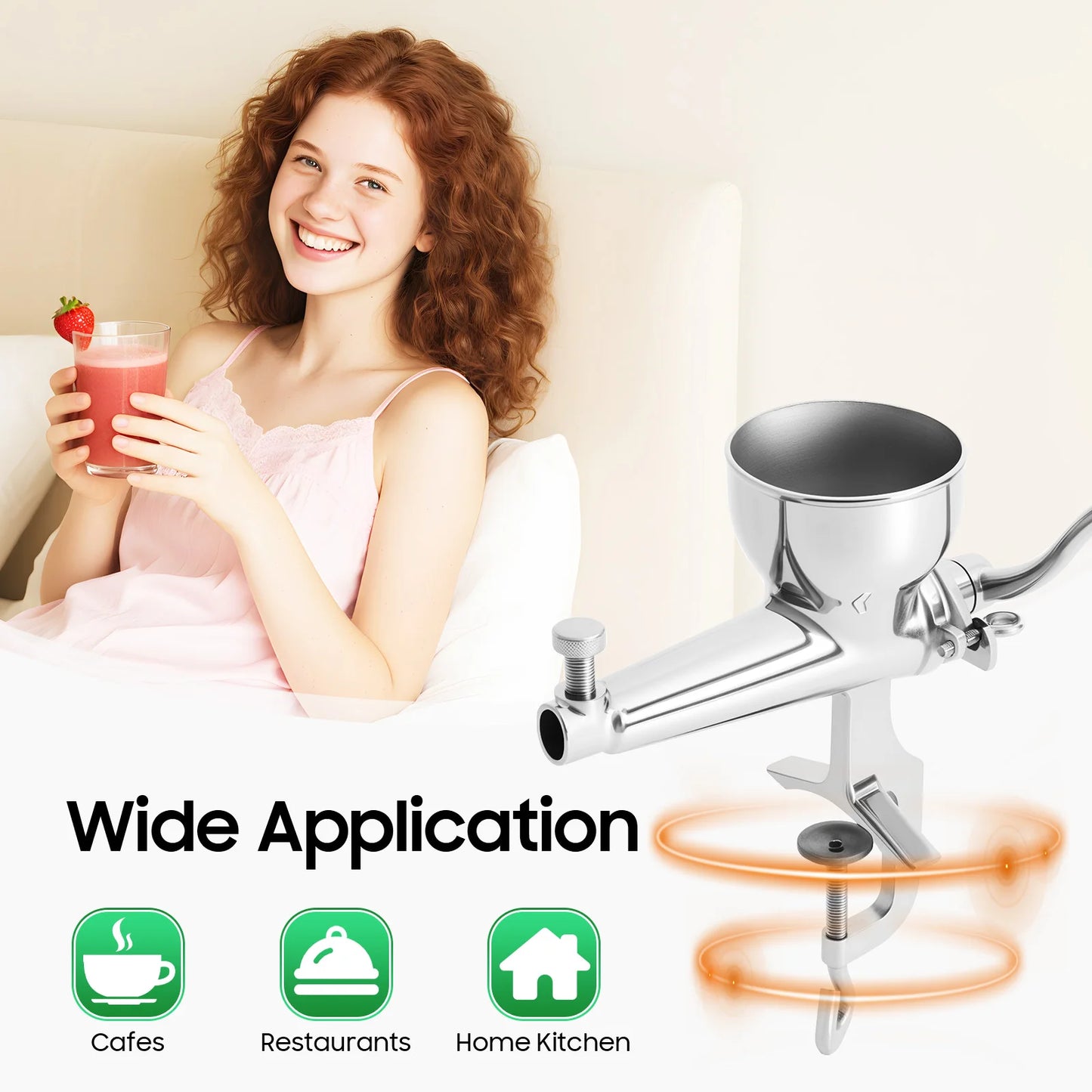 PurePress™ Manual Stainless Juicer